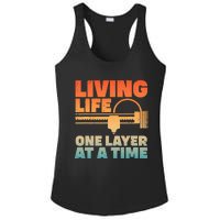 Funny 3d Printing Art 3d Printer Lovers Geeks Ladies PosiCharge Competitor Racerback Tank