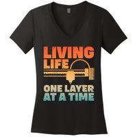 Funny 3d Printing Art 3d Printer Lovers Geeks Women's V-Neck T-Shirt