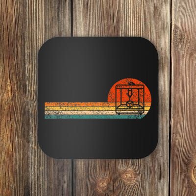 Funny 3d Printing 3d Printer Retro Vintage Coaster