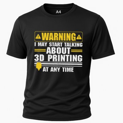 Funny 3d Printer Art 3d Printing Worker Lover Cooling Performance Crew T-Shirt