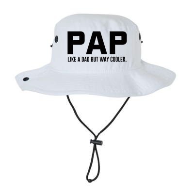 Family 365 Pap Like A Dad But Way Cooler Grandpa Great Gift Legacy Cool Fit Booney Bucket Hat