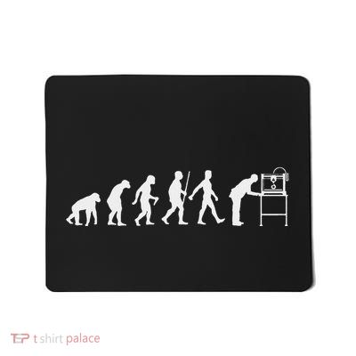 Funny 3d Printer Women 3d Printing Evolution Mousepad