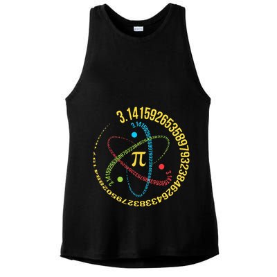 Funny 3.14 Pi Day Pie Day Pi Math Lover Ladies PosiCharge Tri-Blend Wicking Tank