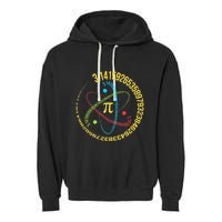 Funny 3.14 Pi Day Pie Day Pi Math Lover Garment-Dyed Fleece Hoodie