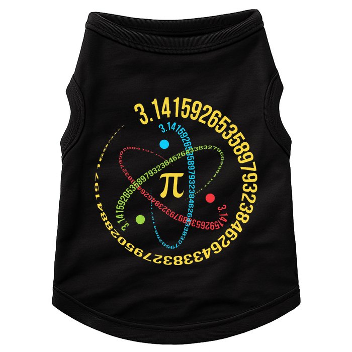 Funny 3.14 Pi Day Pie Day Pi Math Lover Doggie Tank