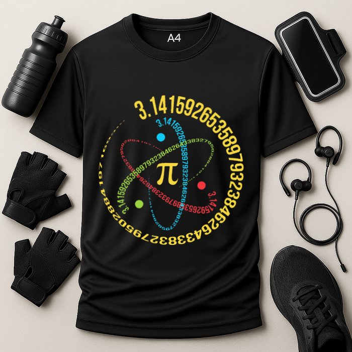 Funny 3.14 Pi Day Pie Day Pi Math Lover Performance Shirt