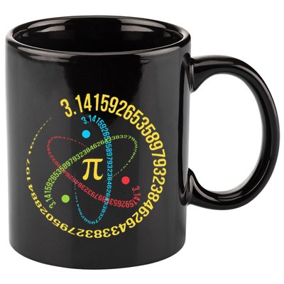 Funny 3.14 Pi Day Pie Day Pi Math Lover 11oz C Handle Ceramic Mug
