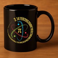 Funny 3.14 Pi Day Pie Day Pi Math Lover 11oz C Handle Ceramic Mug