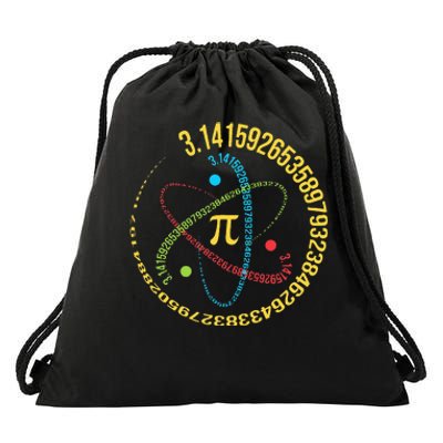 Funny 3.14 Pi Day Pie Day Pi Math Lover Drawstring Bag