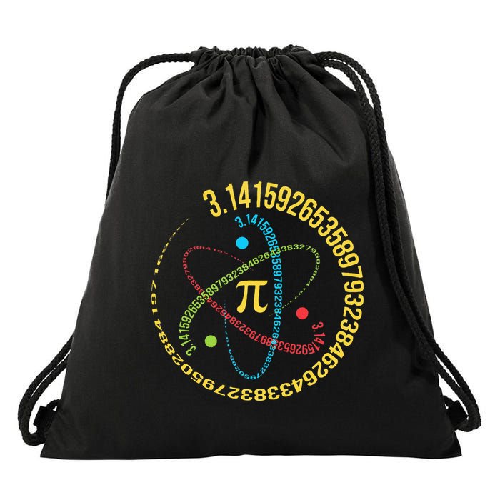 Funny 3.14 Pi Day Pie Day Pi Math Lover Drawstring Bag