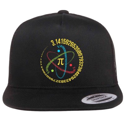 Funny 3.14 Pi Day Pie Day Pi Math Lover Flatbill Hat