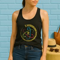 Funny 3.14 Pi Day Pie Day Pi Math Lover Womens Tank Top