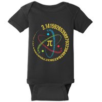 Funny 3.14 Pi Day Pie Day Pi Math Lover Baby Bodysuit