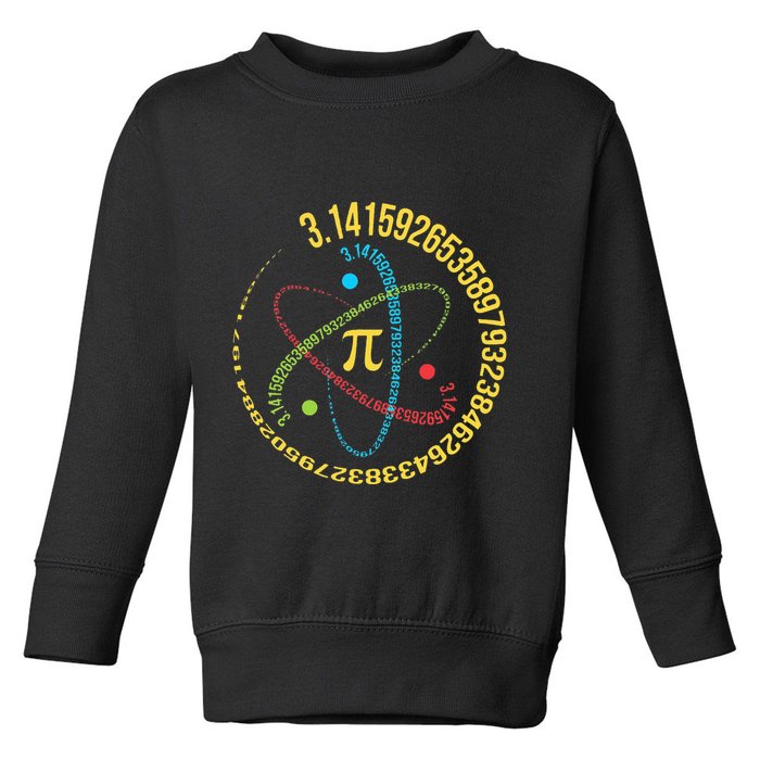 Funny 3.14 Pi Day Pie Day Pi Math Lover Toddler Sweatshirt