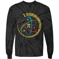 Funny 3.14 Pi Day Pie Day Pi Math Lover Tie-Dye Long Sleeve Shirt