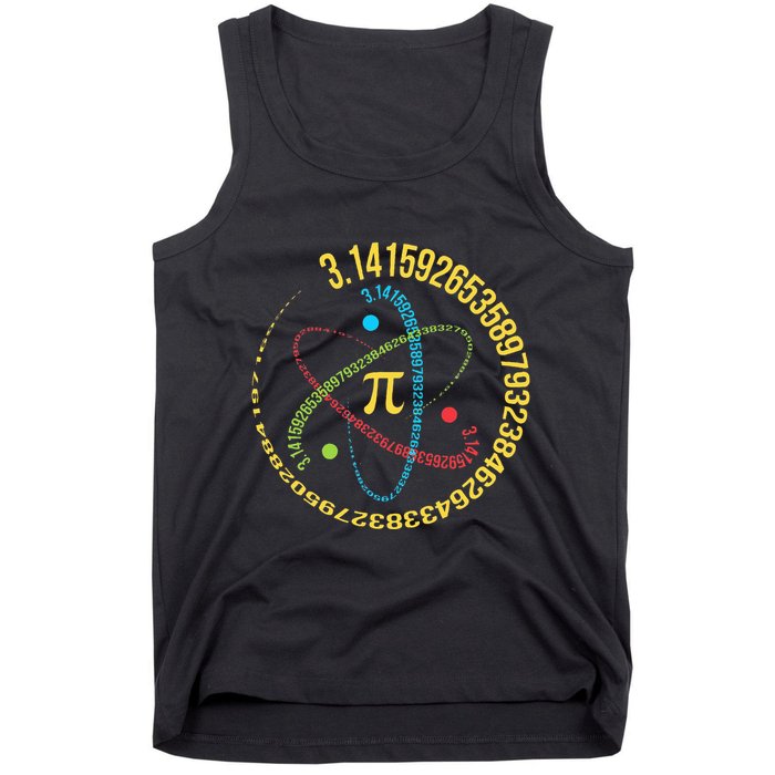 Funny 3.14 Pi Day Pie Day Pi Math Lover Tank Top