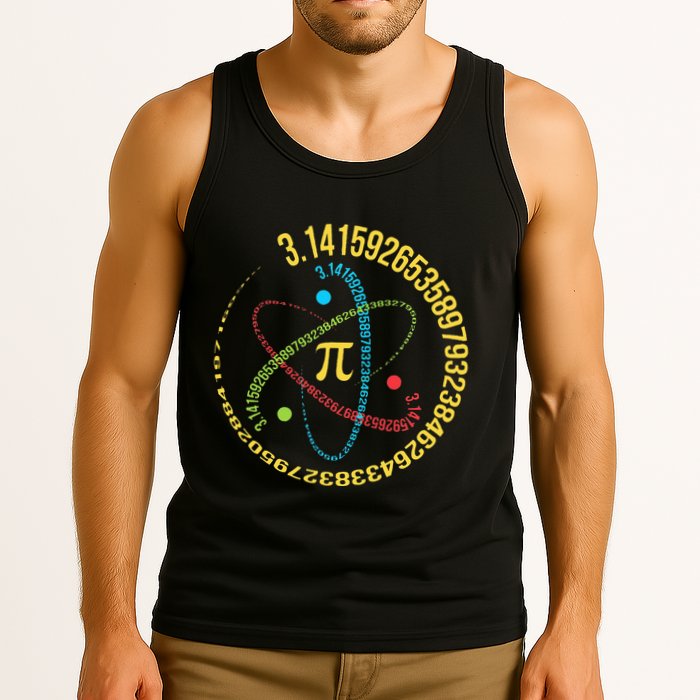Funny 3.14 Pi Day Pie Day Pi Math Lover Tank Top