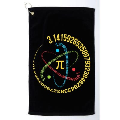 Funny 3.14 Pi Day Pie Day Pi Math Lover Golf Towel