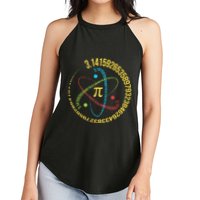 Funny 3.14 Pi Day Pie Day Pi Math Lover Women's Perfect Tri Rocker Tank