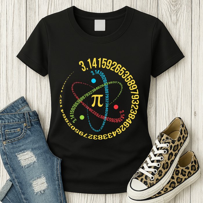 Funny 3.14 Pi Day Pie Day Pi Math Lover Womens T-Shirt