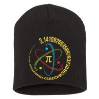 Funny 3.14 Pi Day Pie Day Pi Math Lover Short Acrylic Beanie