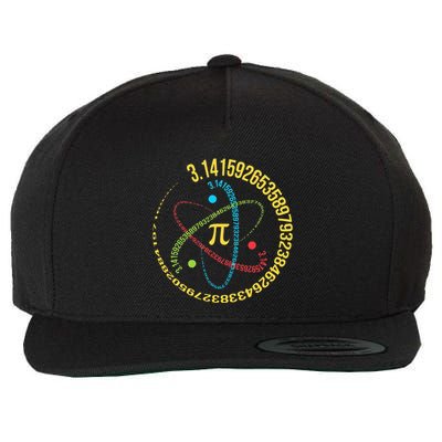 Funny 3.14 Pi Day Pie Day Pi Math Lover Wool Snapback Cap