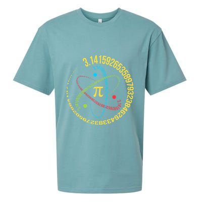 Funny 3.14 Pi Day Pie Day Pi Math Lover Sueded Cloud Jersey T-Shirt