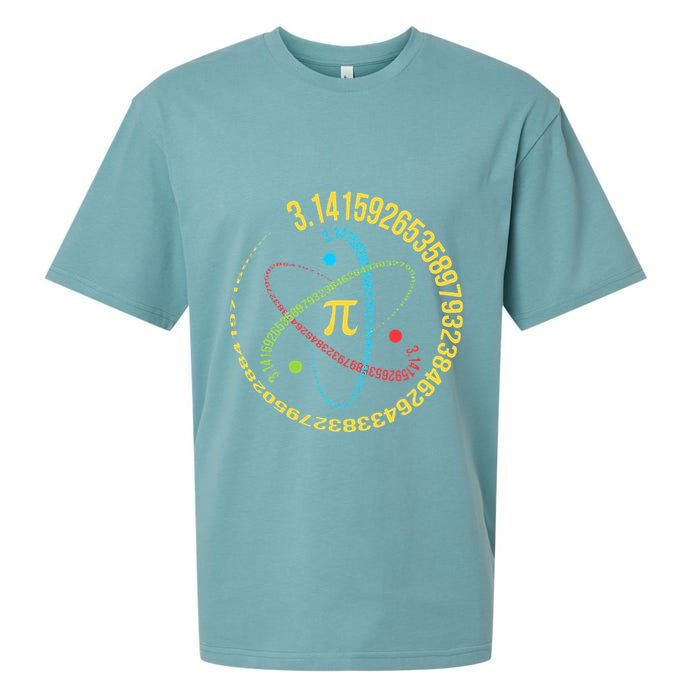 Funny 3.14 Pi Day Pie Day Pi Math Lover Sueded Cloud Jersey T-Shirt