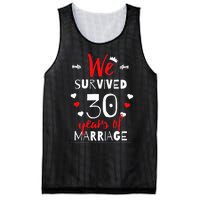 Funny 30th Wedding Anniversary Gifts For Couples Mesh Reversible Basketball Jersey Tank