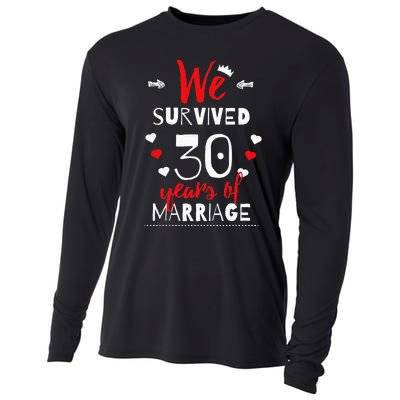 Funny 30th Wedding Anniversary Gifts For Couples Cooling Performance Long Sleeve Crew