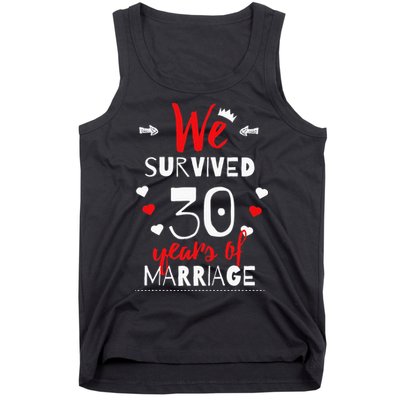 Funny 30th Wedding Anniversary Gifts For Couples Tank Top