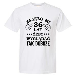 Funny 36 Years Old Birthday Polish Design Cute Gift Garment-Dyed Heavyweight T-Shirt