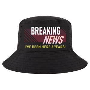 Funny 3 Year Work Anniversary 3rd Employee Appreciation Meme Cool Comfort Performance Bucket Hat