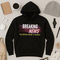 Funny 3 Year Work Anniversary 3rd Employee Appreciation Meme Hoodie