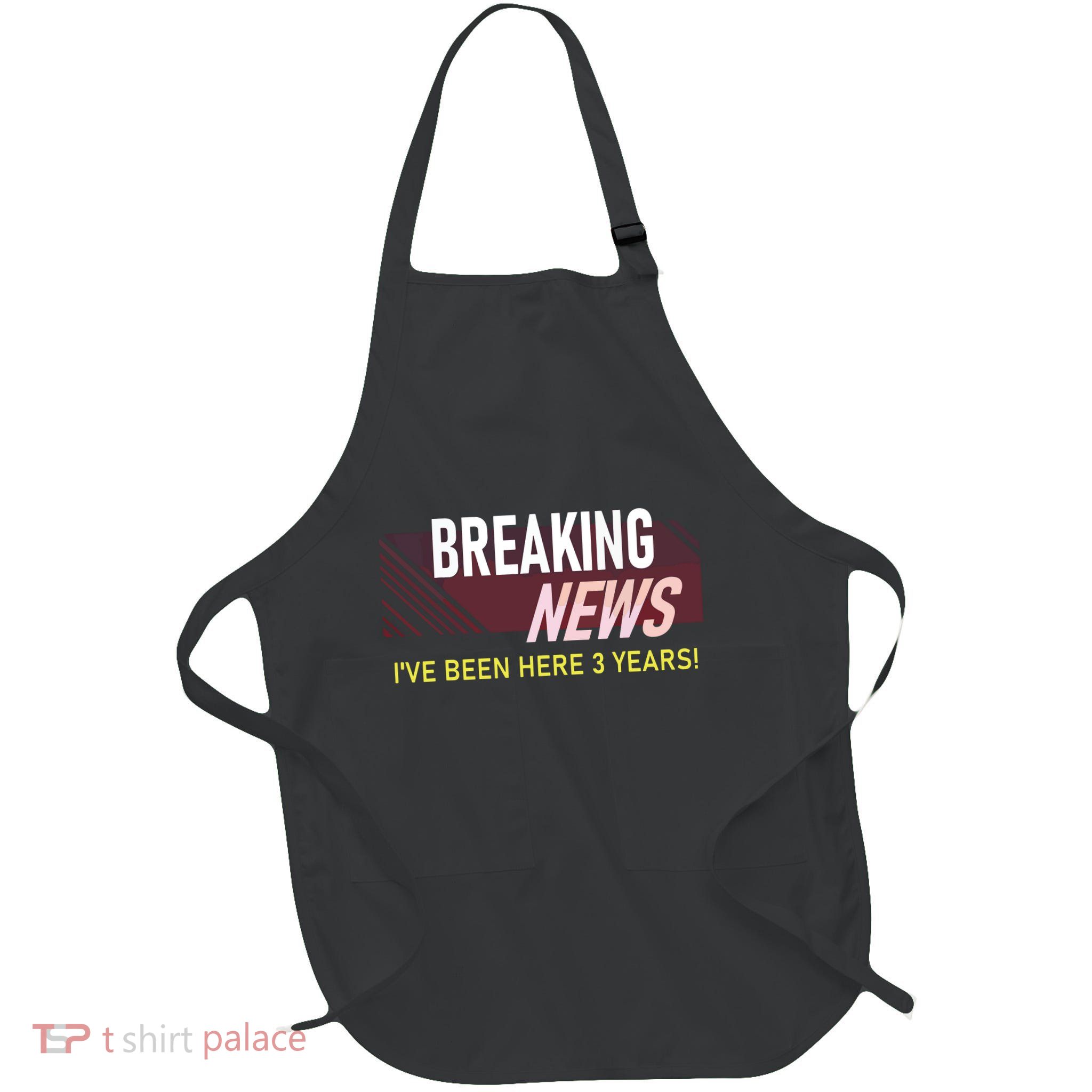 Funny 3 Year Work Anniversary 3rd Employee Appreciation Meme Apron