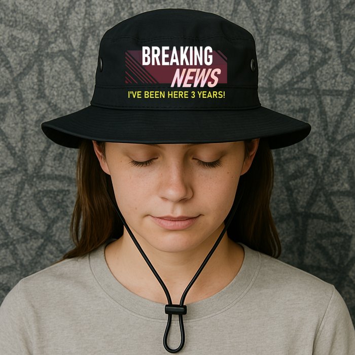 Funny 3 Year Work Anniversary 3rd Employee Appreciation Meme Bucket Hat