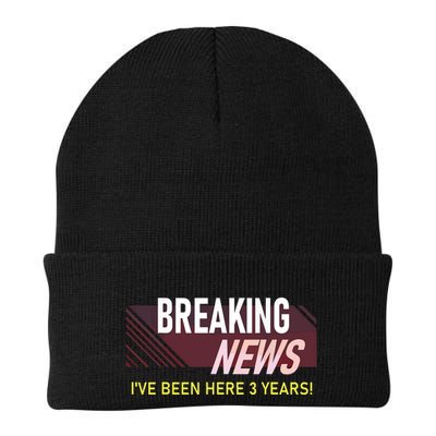 Funny 3 Year Work Anniversary 3rd Employee Appreciation Meme Beanie