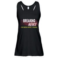 Funny 3 Year Work Anniversary 3rd Employee Appreciation Meme Ladies Essential Flowy Tank