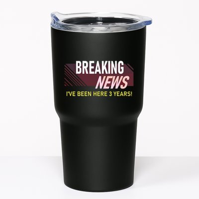 Funny 3 Year Work Anniversary 3rd Employee Appreciation Meme Tumbler