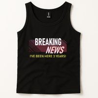 Funny 3 Year Work Anniversary 3rd Employee Appreciation Meme Tank Top