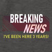 Funny 3 Year Work Anniversary 3rd Employee Appreciation Meme Vector Backpack