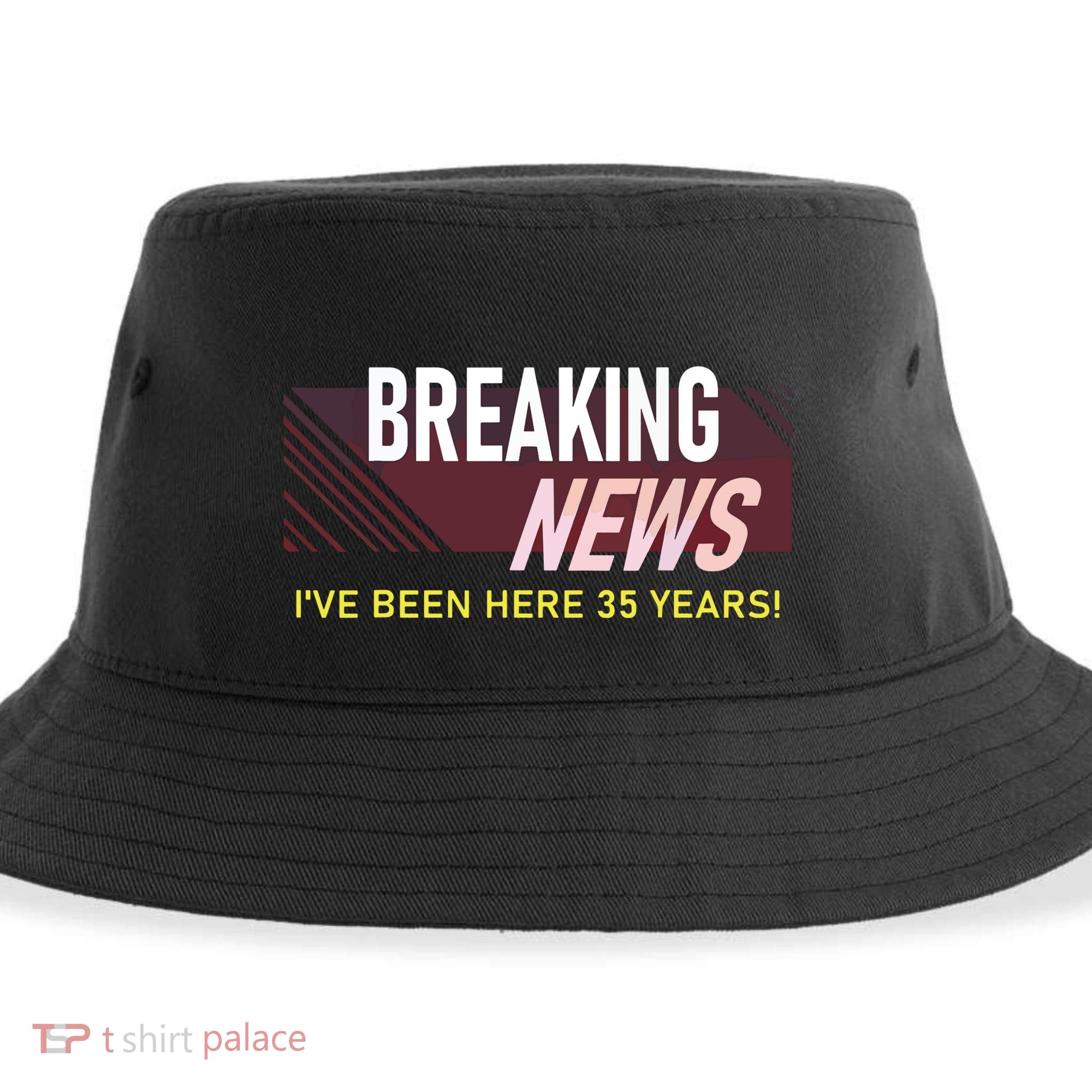 Funny 35 Year Work Anniversary 35th Employee Appreciation Sustainable Bucket Hat