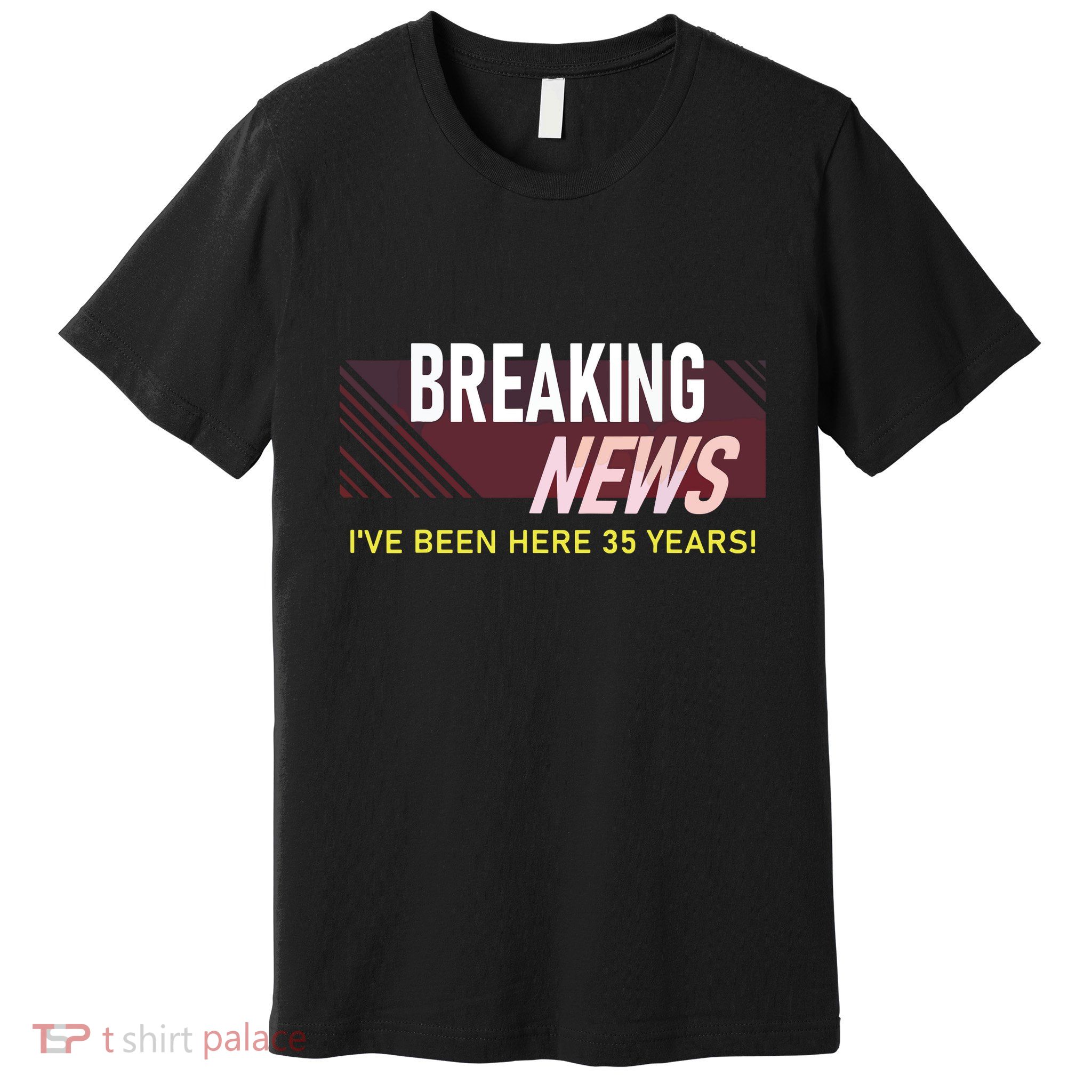 Funny 35 Year Work Anniversary 35th Employee Appreciation Premium T-Shirt