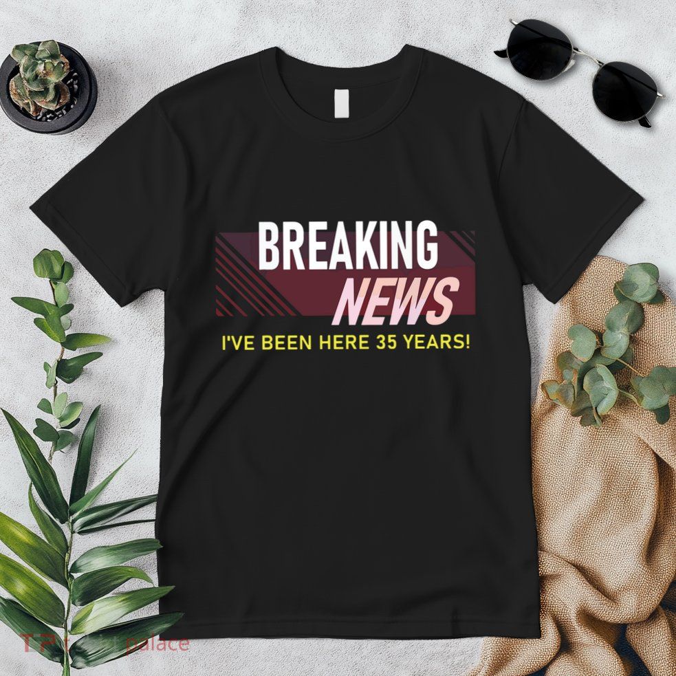 Funny 35 Year Work Anniversary 35th Employee Appreciation Premium T-Shirt