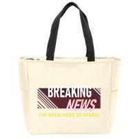 Funny 35 Year Work Anniversary 35th Employee Appreciation Zip Tote Bag