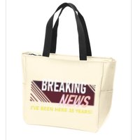 Funny 35 Year Work Anniversary 35th Employee Appreciation Zip Tote Bag