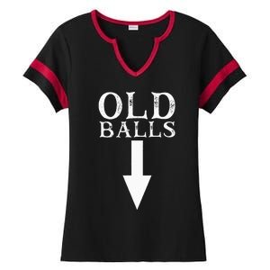 Funny 40th 50th 60th Birthday Gag Idea Old Mans Birthday Ladies Halftime Notch Neck Tee