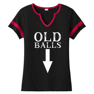 Funny 40th 50th 60th Birthday Gag Idea Old Mans Birthday Ladies Halftime Notch Neck Tee