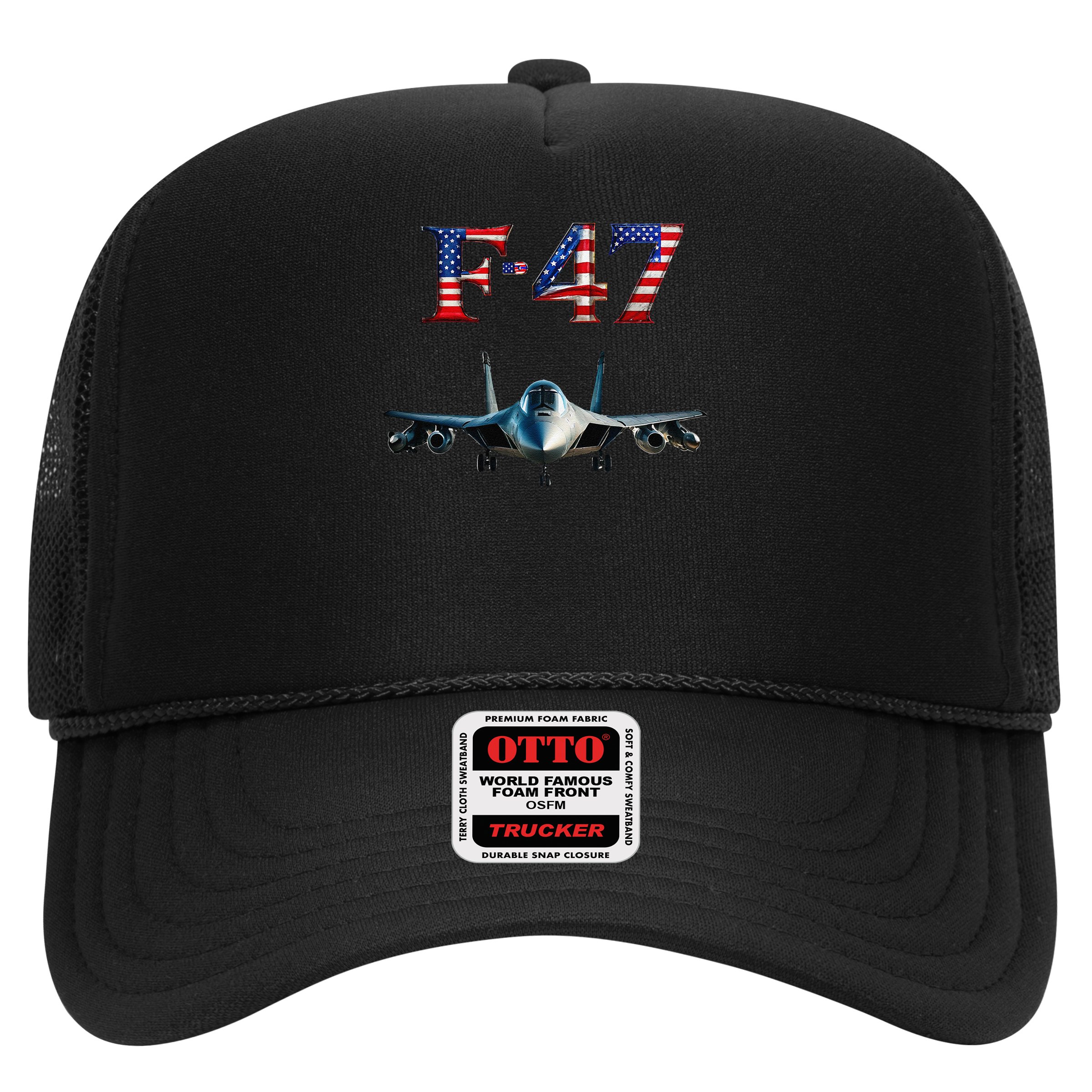 F 47 Aircraft Fighter Jet USA F-47 Fighter Jet Merch Hat