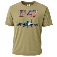 F 47 Aircraft Fighter Jet USA F-47 Fighter Jet Merch Cooling Performance Crew T-Shirt